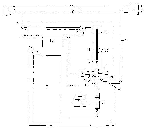 A single figure which represents the drawing illustrating the invention.